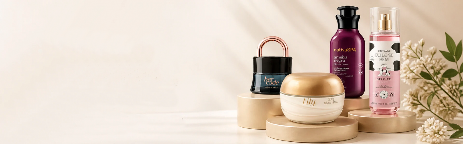 NM Beauty hero — authentic O Boticário fragrances and body care