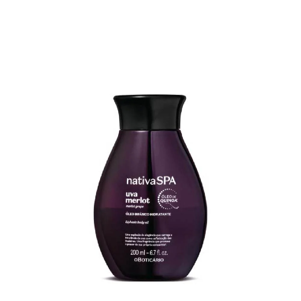 Nativa Spa Merlot Grape Body Oil